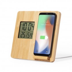 Stolüste Bambuk Wireless charger KOD7310