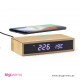 Bambuk Saat və Wireless charger KOD7320