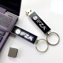 Metal led işlıqlı usb kart KOD0220